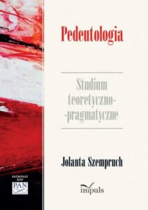 Okładka: Pedeutologia. Studium teoretyczno-pragmatyczne