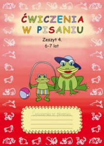 Okładka: Ćwiczenia w pisaniu. Zeszyt 4 6-7 lat