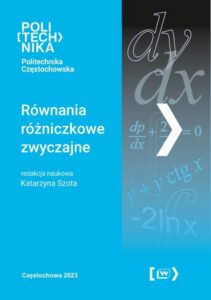 Okładka: Równania różniczkowe zwyczajne