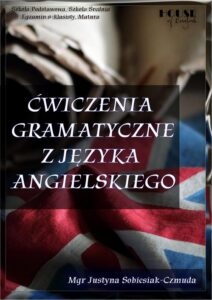 Okładka: Ćwiczenia gramatyczne z języka angielskiego.