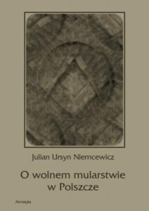 Okładka: O wolnem mularstwie w Polszcze
