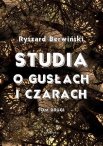 Okładka: Studia o gusłach i czarach. Tom drugi