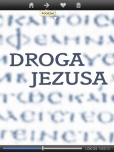 Okładka: Droga Jezusa. Ewangelia według Łukasza, przekład dynamiczny