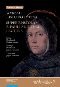 Okładka: Tomasz z Akwinu. Wykład Listu do Tytusa