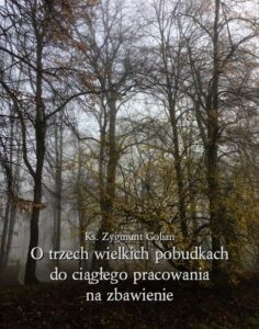 Okładka: O trzech wielkich pobudkach do ciągłego pracowania na zbawienie