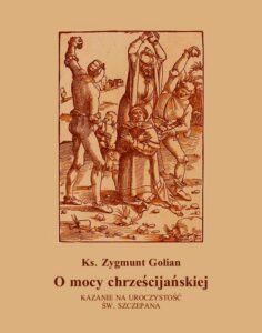 Okładka: O mocy chrześcijańskiej