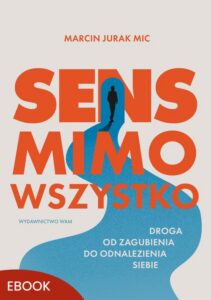 Okładka: Sens mimo wszystko. Droga od zagubienia do odnalezienia siebie